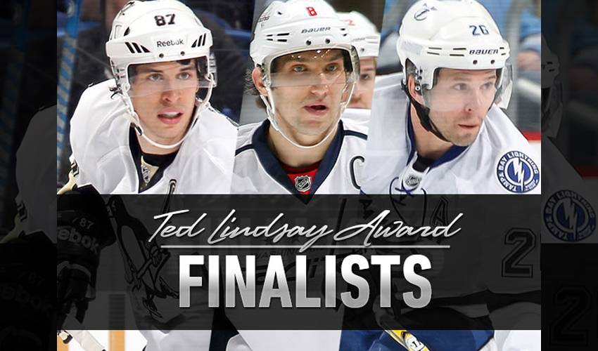 NHLPA ANNOUNCES FINALISTS FOR 2012-13 TED LINDSAY AWARD