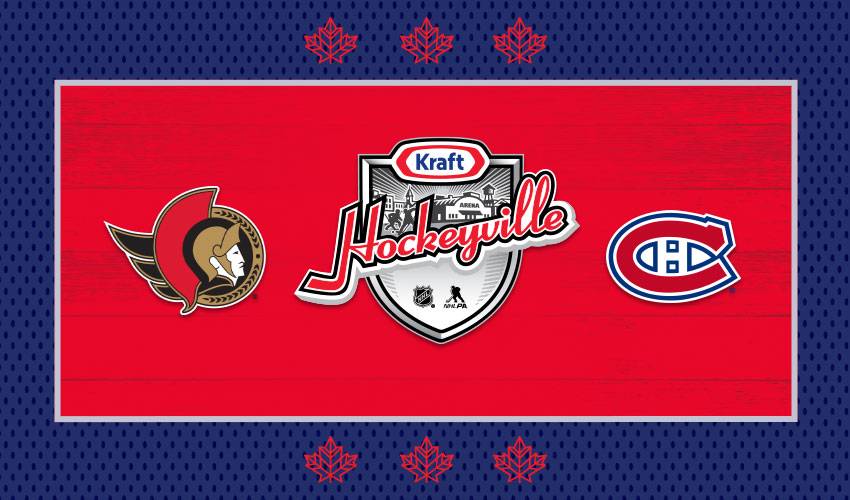 Kraft Hockeyville 2020 and 2021 to feature Canadiens and Senators