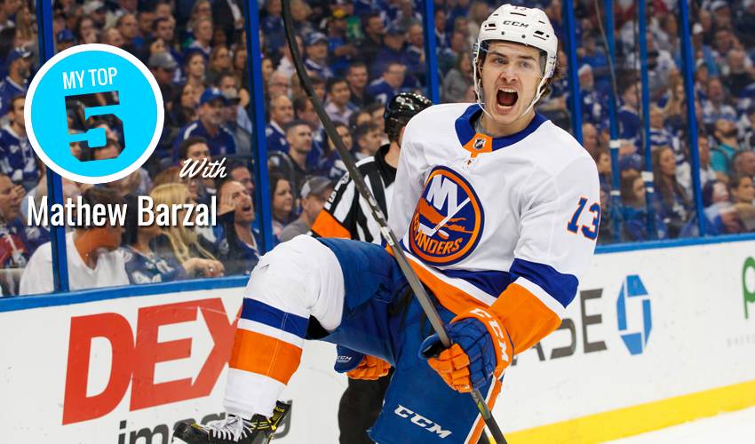 My Top 5, Mathew Barzal