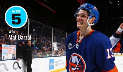 Barzal on Bear's skills camp: If I could spend a month there, I would