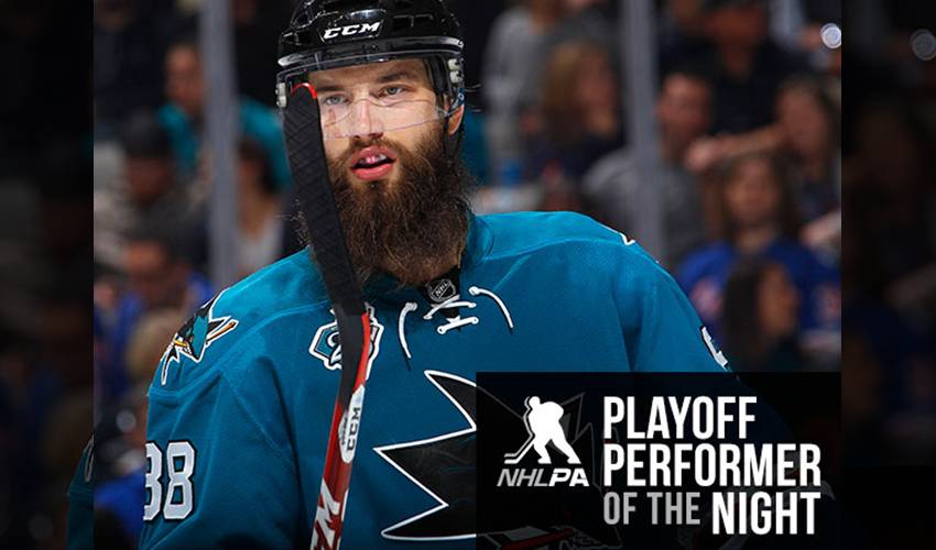 The Vegas Flu on X: Brent Burns teeth are practicing Social Distancing.  Safety First! #NHL #coronavirus  / X