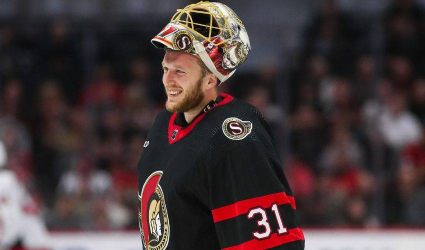 Anton Forsberg anticipates career highlight with 2023 NHL Global Series ...