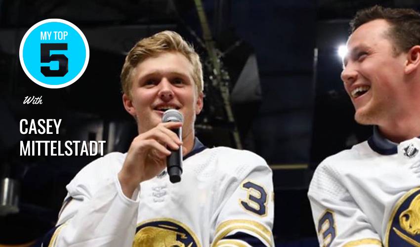 My Top 5 | Casey Mittelstadt