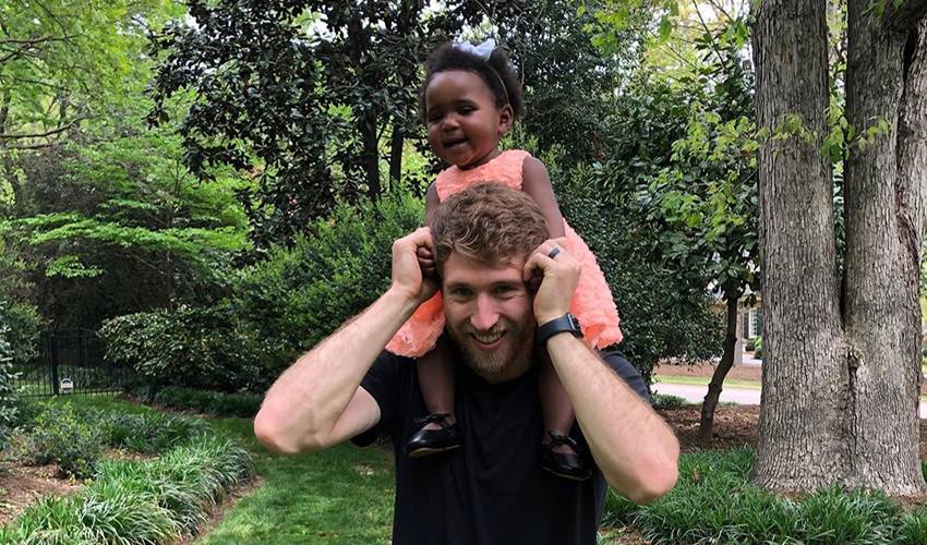 Jaccob Slavin's adopted daughter gave him a new perspective