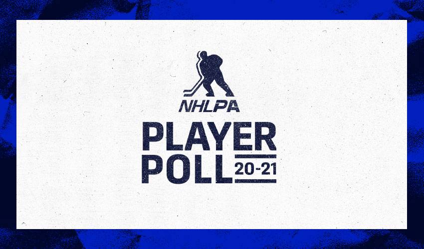 202021 NHLPA Player Poll results unveiled