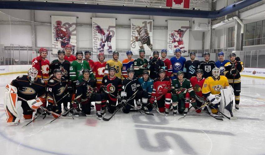 29 rookies get a taste for the NHL at the 12th annual NHLPA Rookie