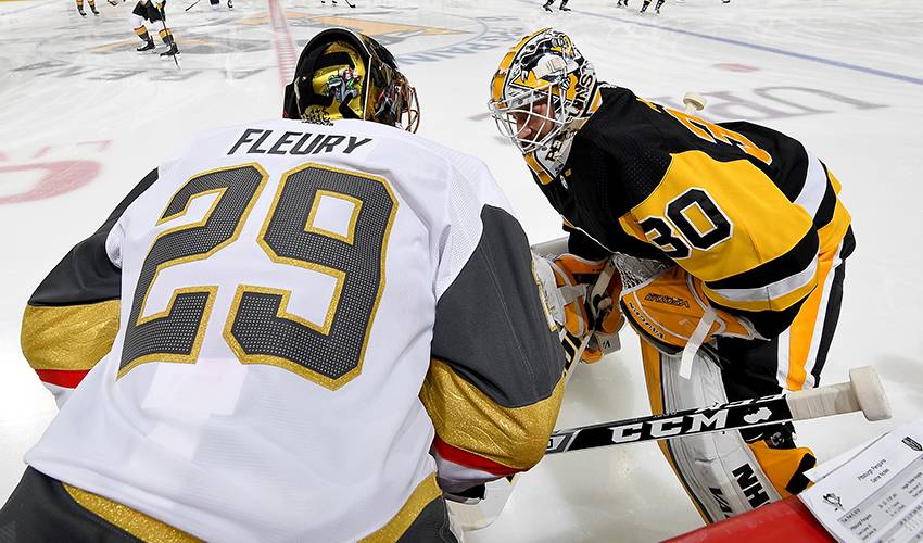 Penguins ruin Fleury's homecoming with 5-4 win over Vegas