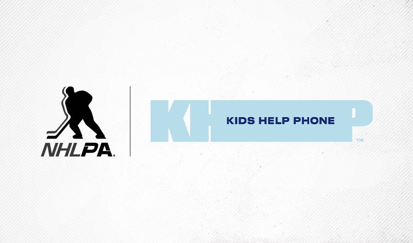 NHLPA Assists in Action contributes $103,817 To Kids Help Phone