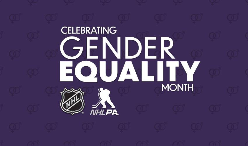 NHLPA, NHL celebrate Gender Equality Month; establish female hockey advisory committee