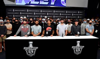 Reaves answers call for local youth through NHLPA G&D