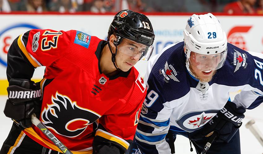 Flames and Jets fans rally around teams on Twitter ahead of NHL playoffs