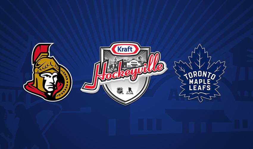 Maple Leafs and Senators to Face Off at Kraft Hockeyville 2018 Canada