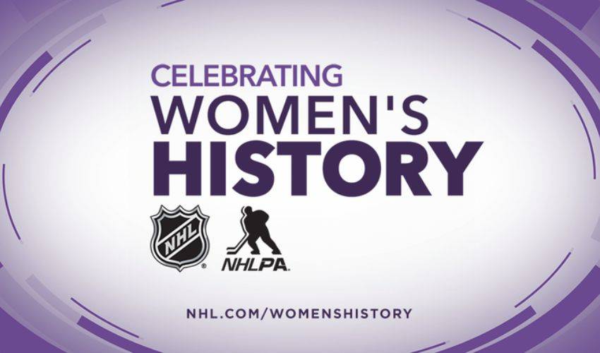 NHL and NHLPA celebrate girls and women in hockey  for International Women’s Day and Women’s History Month