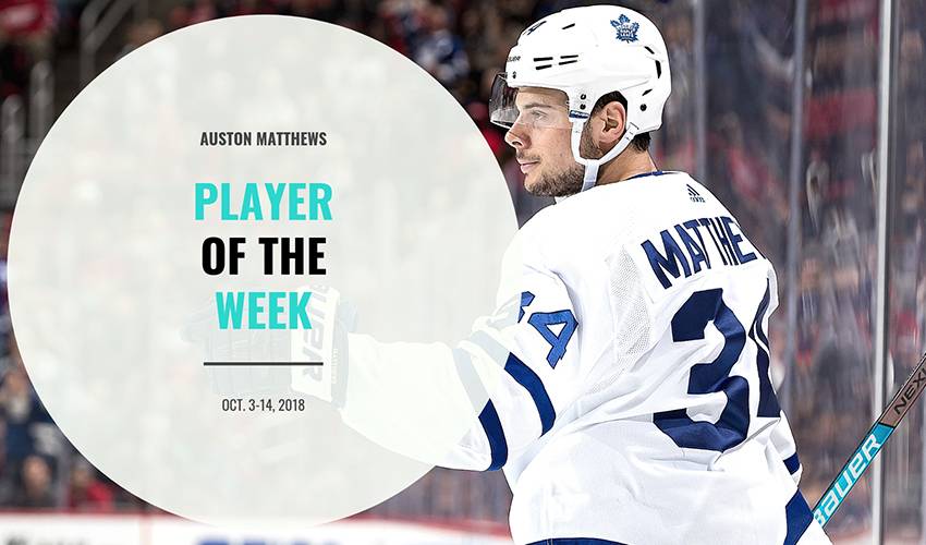 Player of the Week | Auston Matthews