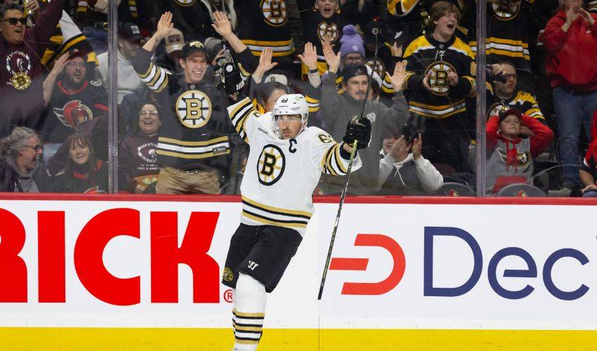 Marchand’s spark carries him to 1,000 NHL games