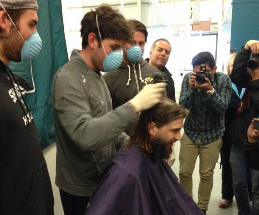 SHARKS FORWARD BRENT BURNS ANNOUNCES “BURNZIE'S BUZZCUT FOR CHARITY”