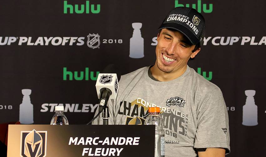 Marc-Andre Fleury agrees to three-year extension with Golden