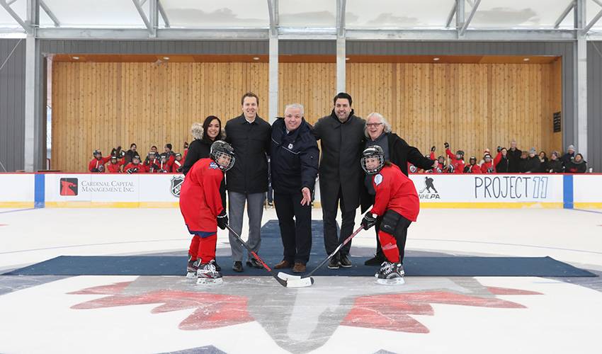 State of the art outdoor rink opens at Camp Manitou