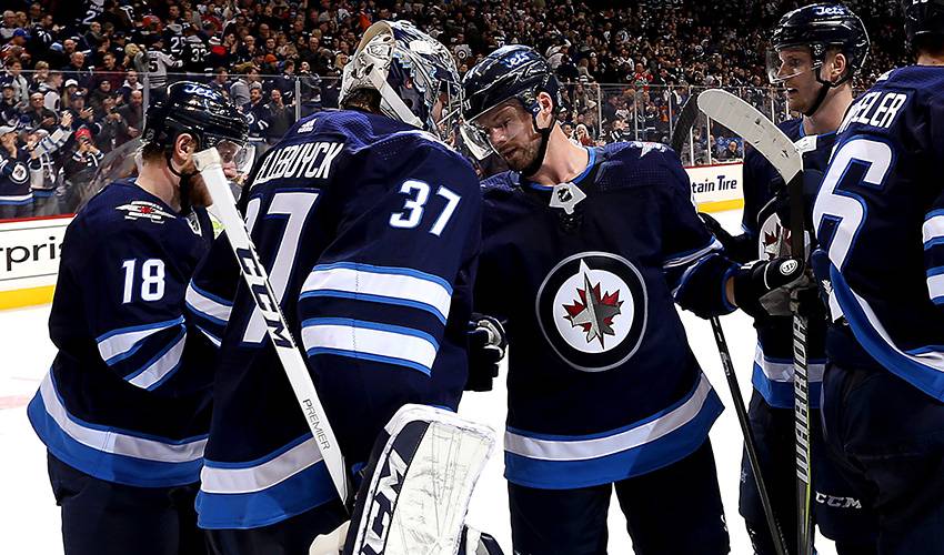 Hellebuyck's confidence contagious