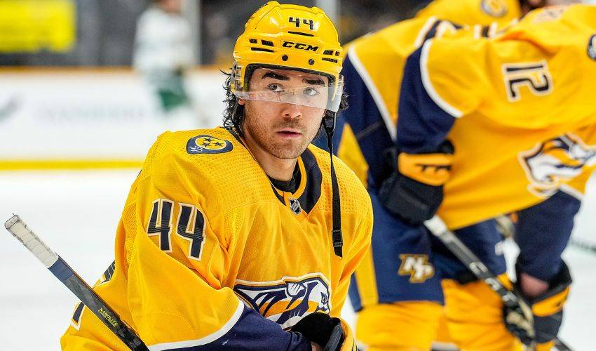 Nashville Predators Place Kiefer Sherwood on Waivers - The Hockey News Nashville  Predators News, Analysis and More