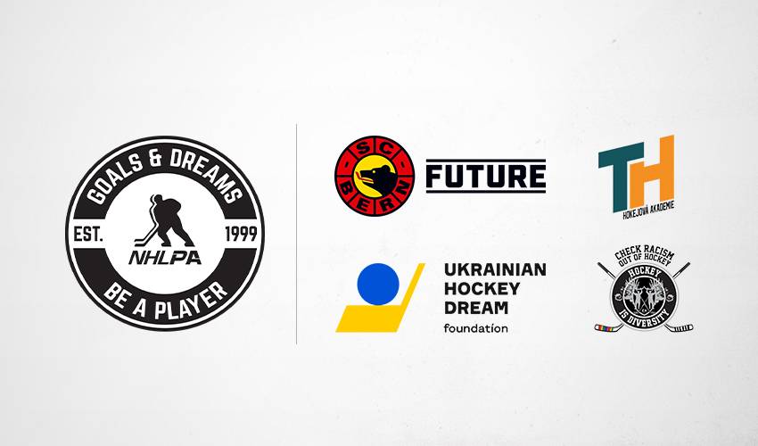 NHLPA Goals & Dreams fund donates to youth programs in Switzerland, Germany, Czechia and Ukraine