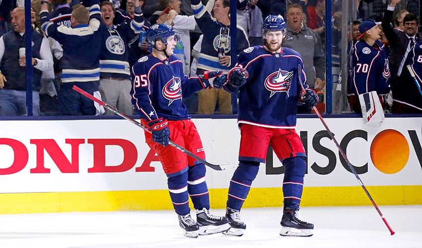 Anderson doing his part for Blue Jackets along historic run