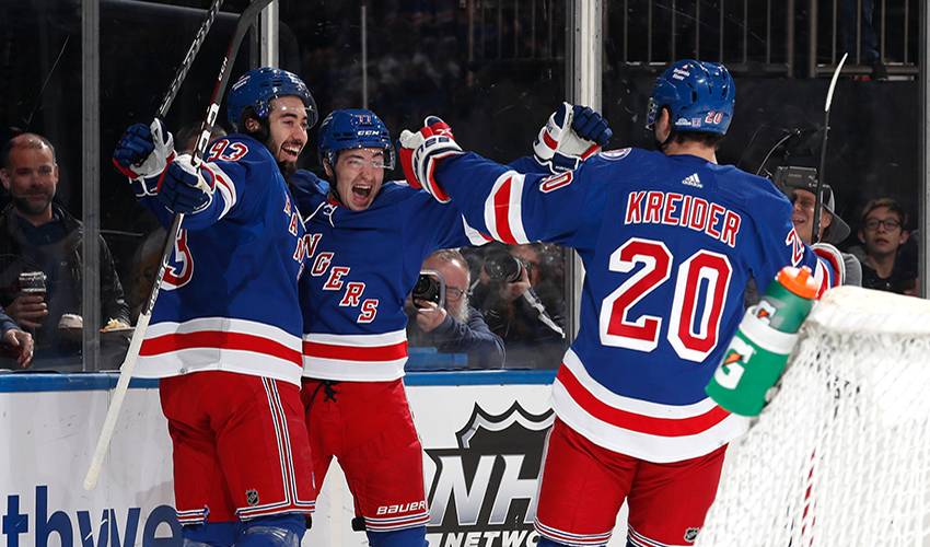 Vatrano producing for Rangers leading into playoffs