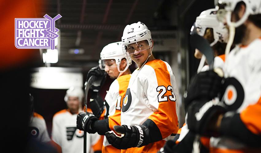 Flyers, coaches thrilled by Oskar Lindbom's return to practice