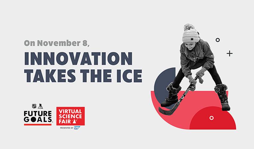 NHL and NHLPA 'Future Goals Virtual Science Fair Presented by SAP' opens  today