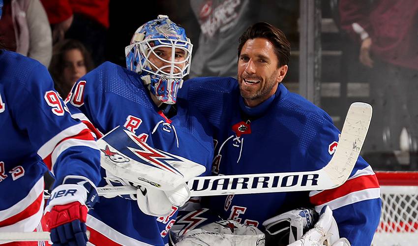 From undrafted to steady presence in Rangers net