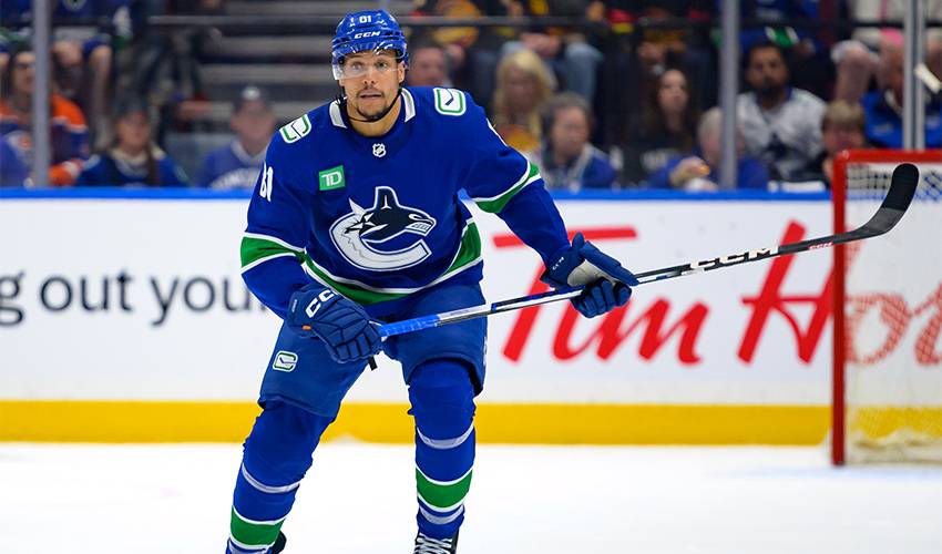 Vancouver Canucks winger Dakota Joshua 'feeling good' after cancer treatment