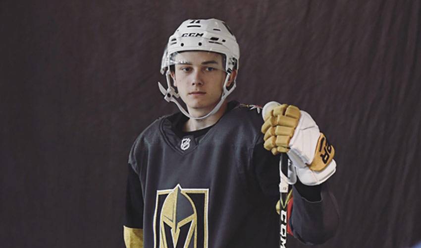 Glass sets sights on Golden Knights roster spot