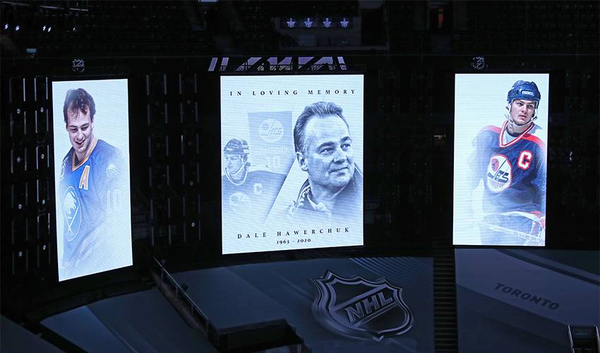 Fighting stomach cancer, Dale Hawerchuk wants 'to live to tell the story' 