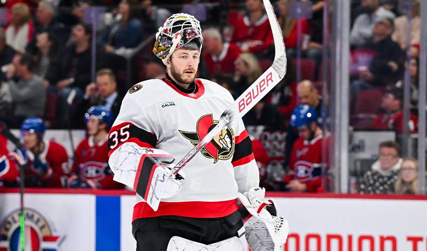 Senators sign goalie Ullmark to four-year contract extension worth $33 million