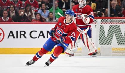 Alex Newhook looking forward to sporting Canadiens colours