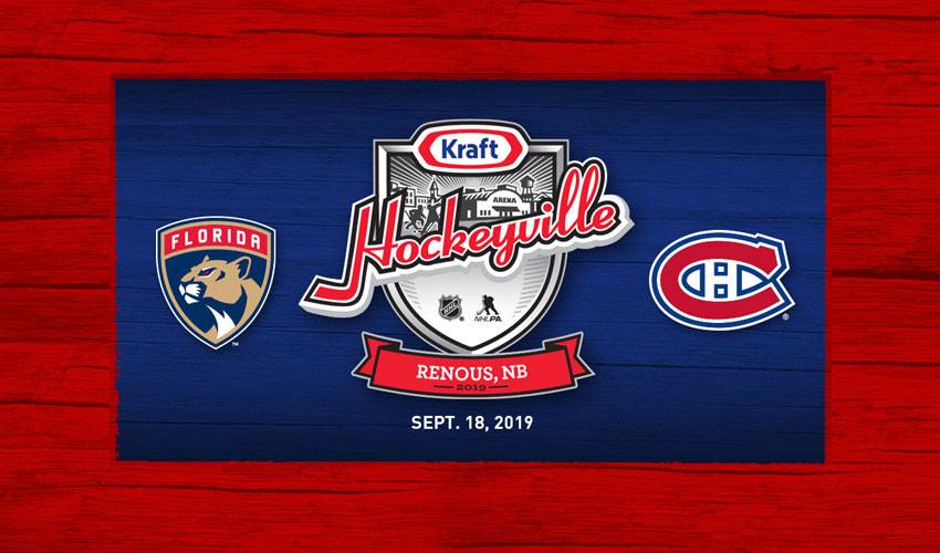 Canadiens and Panthers to face off at 2019 Kraft Hockeyville Canada