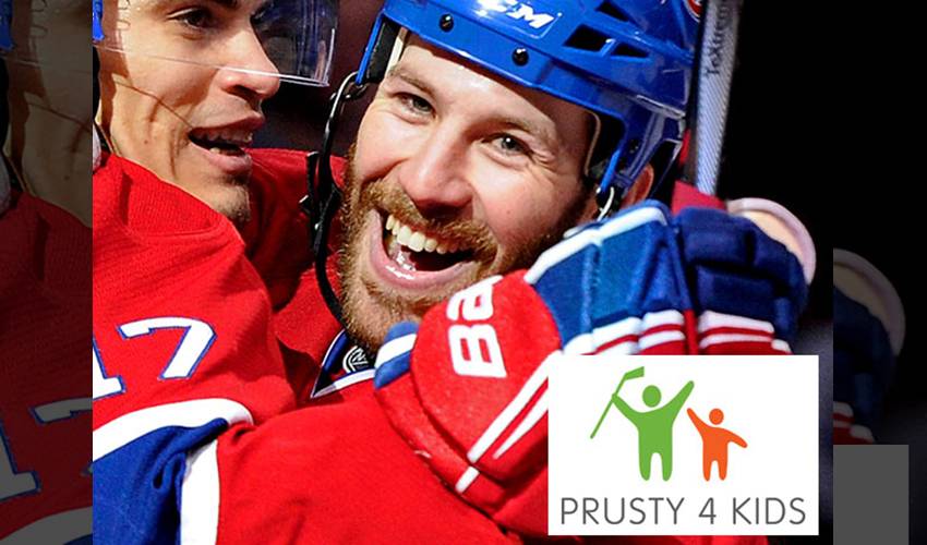 Prust Pours Positive Energy Into Charity