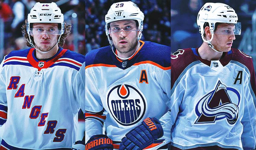 Rangers' Artemi Panarin, Oilers' Leon Draisaitl, Avalanche's