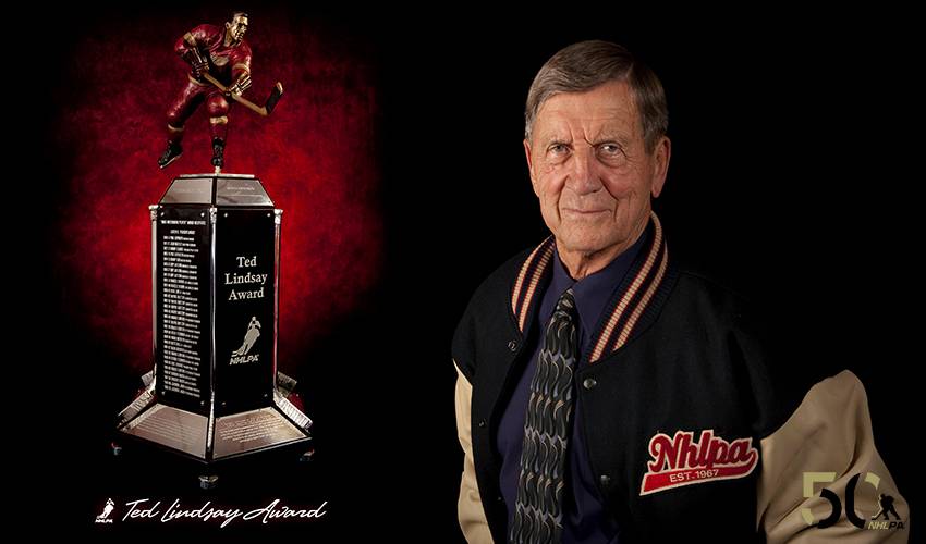 History of the players’ Ted Lindsay Award