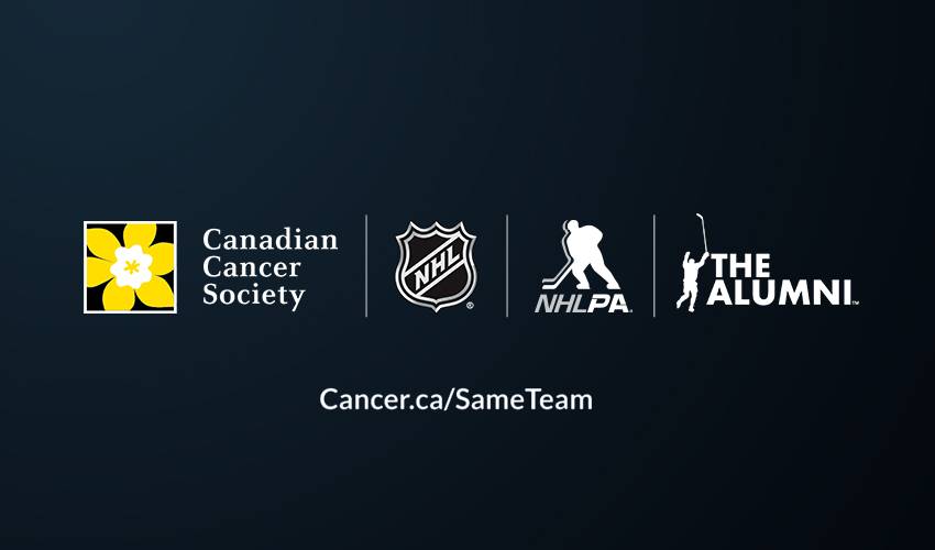 The Canadian Cancer Society Builds on Partnership with the NHL and the NHLPA  with New Awareness Campaign