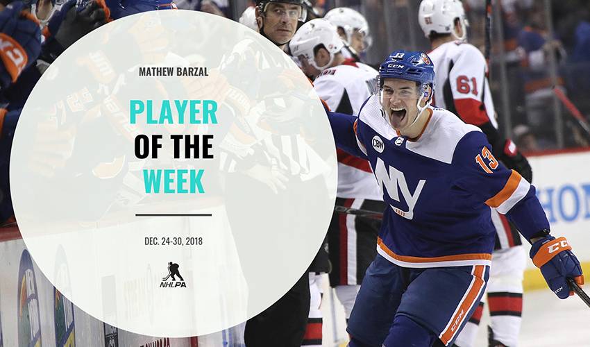 Player of the Week | Mathew Barzal