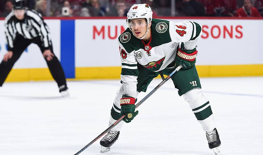 Spurgeon standing tall on Wild's blueline