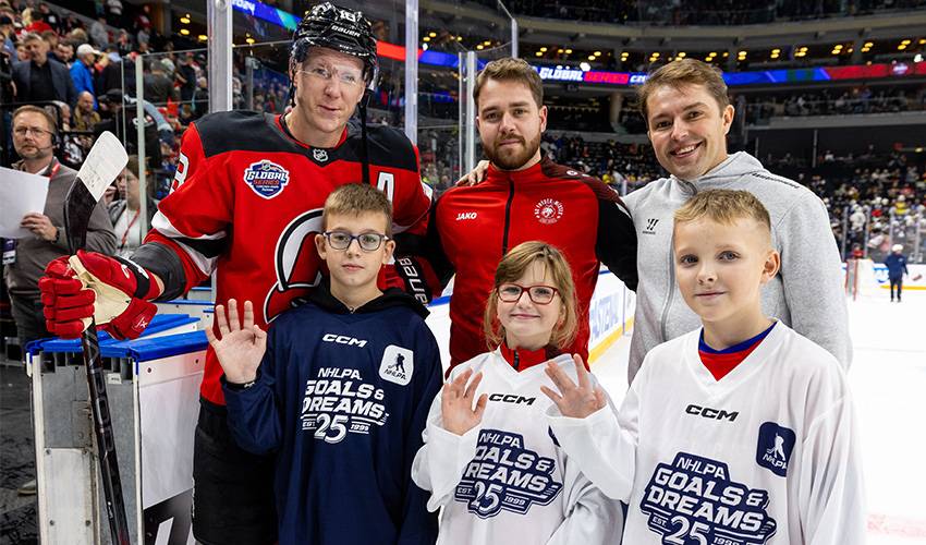 NHLPA Goals & Dreams donates $30,000 in equipment to Czech and German youth hockey programs