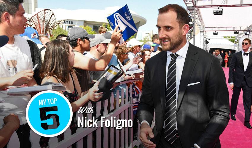 My Top 5 | Nick Foligno