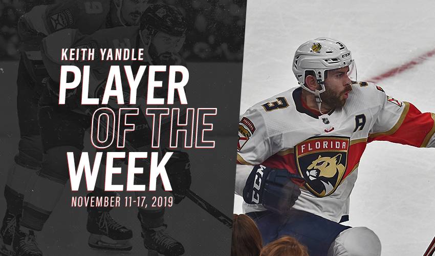 Player of the Week | Keith Yandle