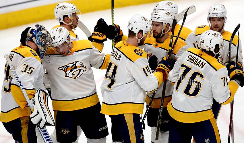 Predators brace for physical series vs Jets in 2nd round