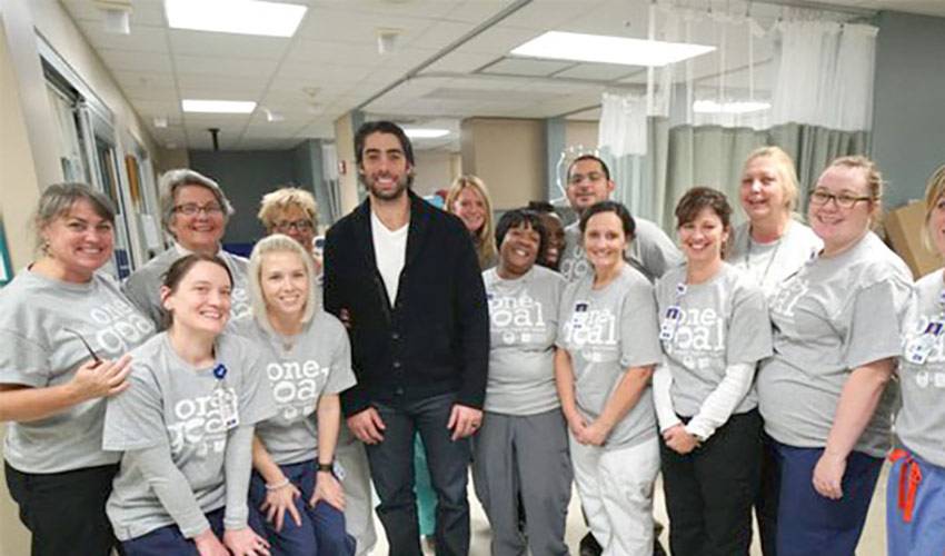 Moulson Visits Roswell Park