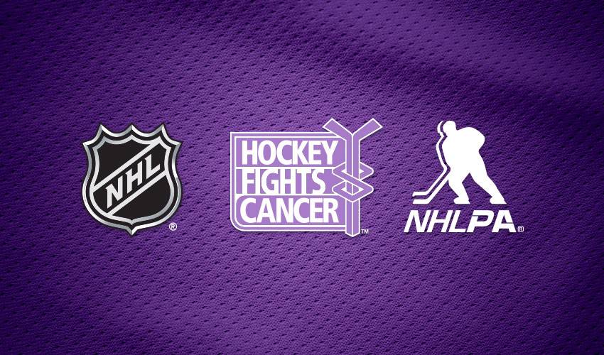 blackhawks hockey fights cancer 2019