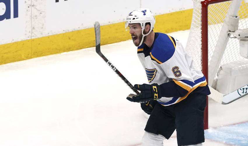 Blues' Edmundson awarded $3.1M, 1-year deal in arbitration