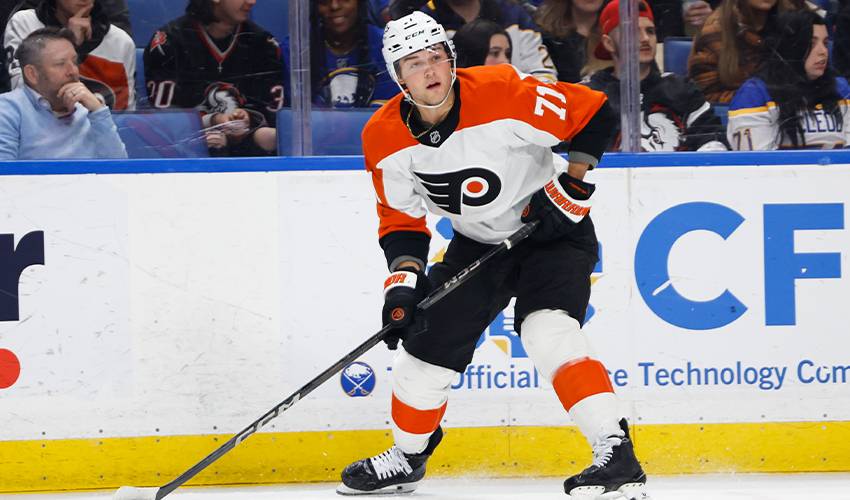 Flyers re-sign Tyson Foerster to a 2-year, $7.5 million contract